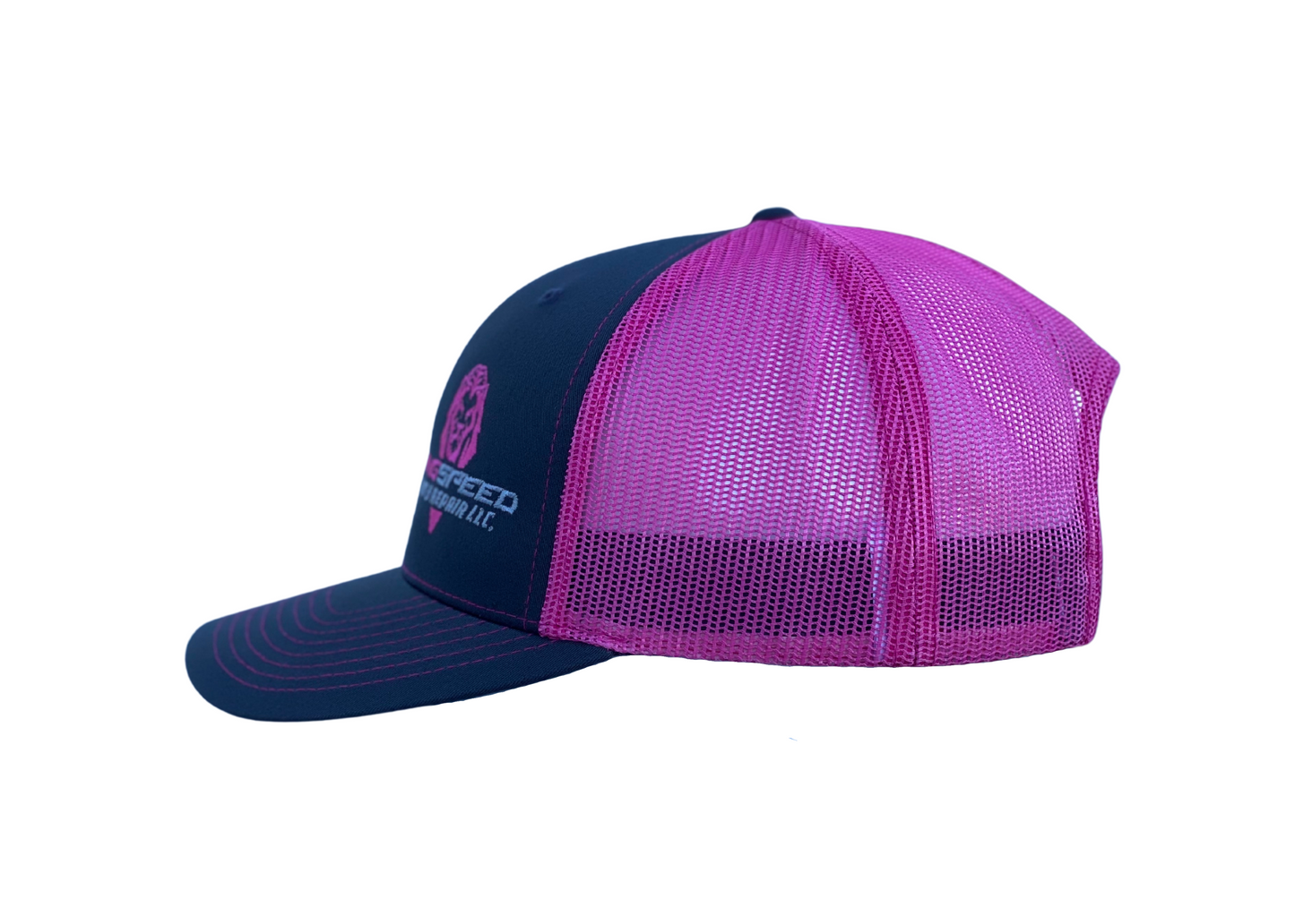 Kingspeed Charcoal and Neon Pink Snapback
